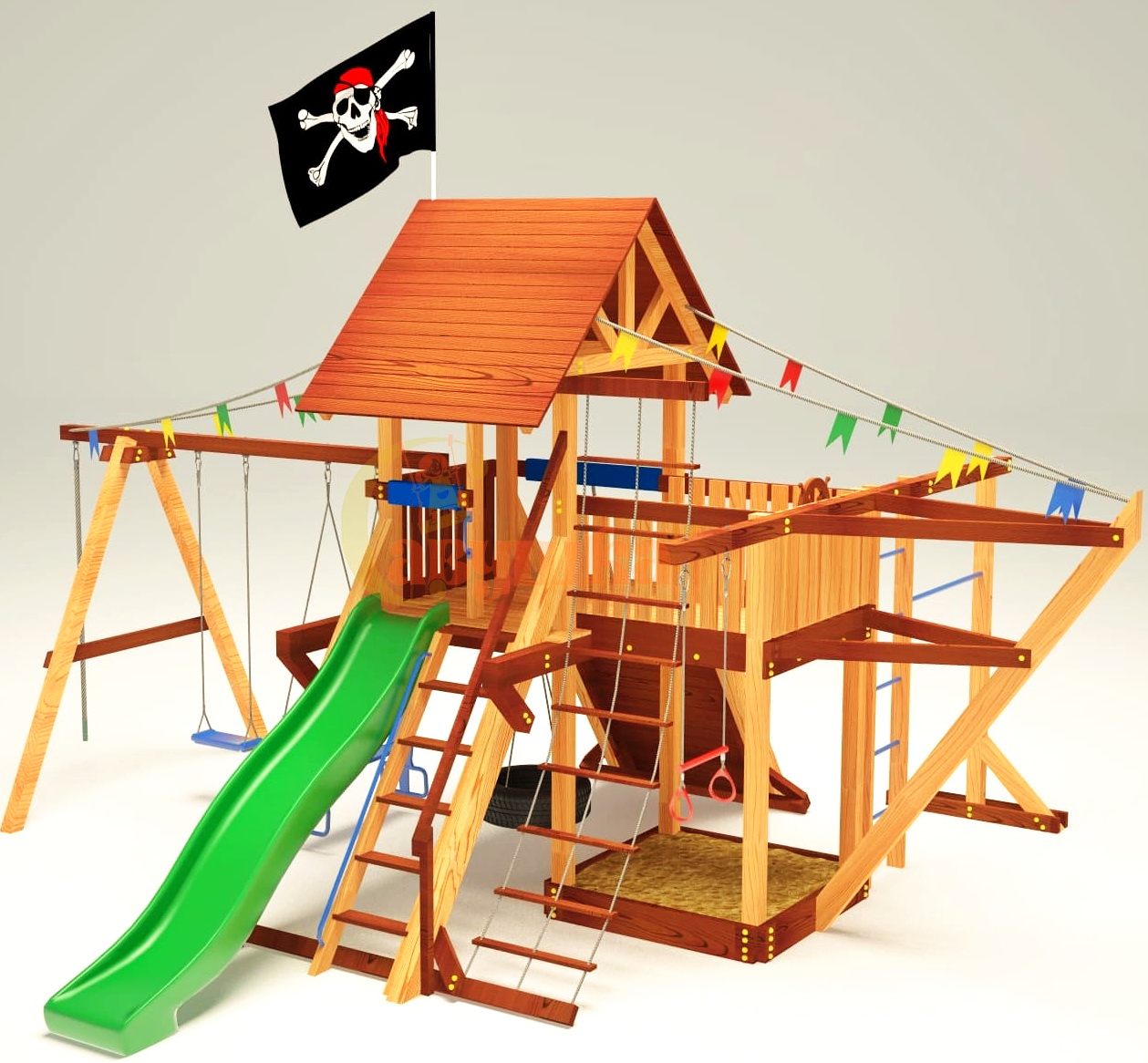 Игровой комплекс Савушка Lux - 6