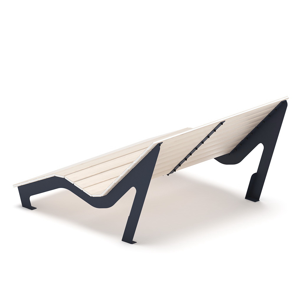 Шезлонг парковый (Светлый дуб) МФ 42.03.01-21