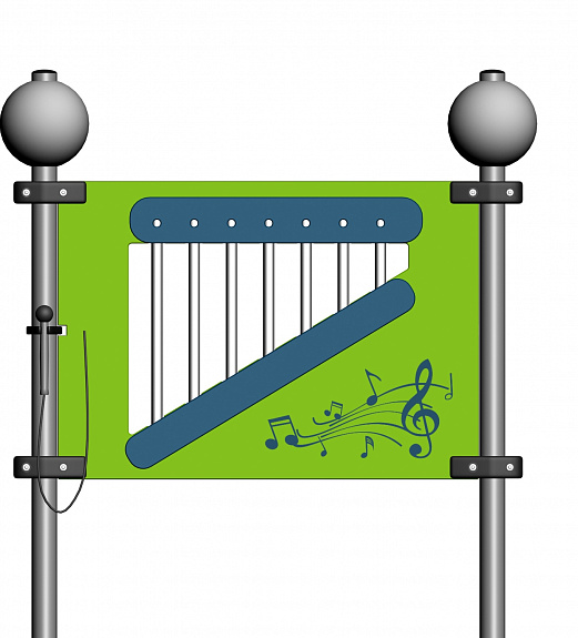 Бизиборд МЕТАЛЛОФОН Romana 057.98.00