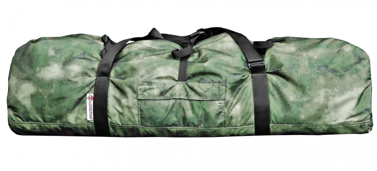 Универсальная палатка ЛОТОС КубоЗонт 4-У Компакт Комплект №2 (влагозащитный колпак +гидродно + утепленный пол)