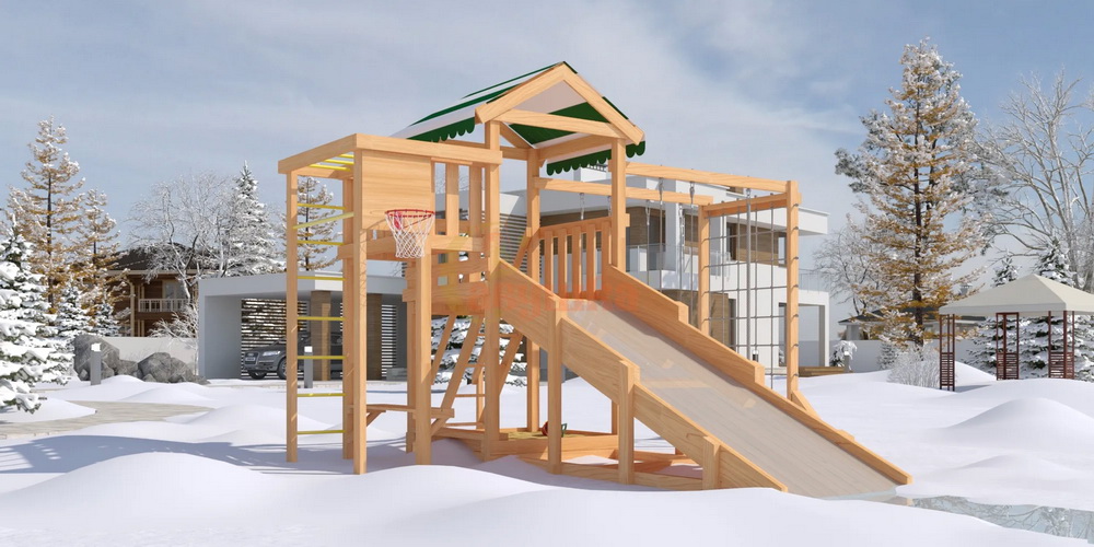 Детская площадка Савушка 4 сезона Мастер 4