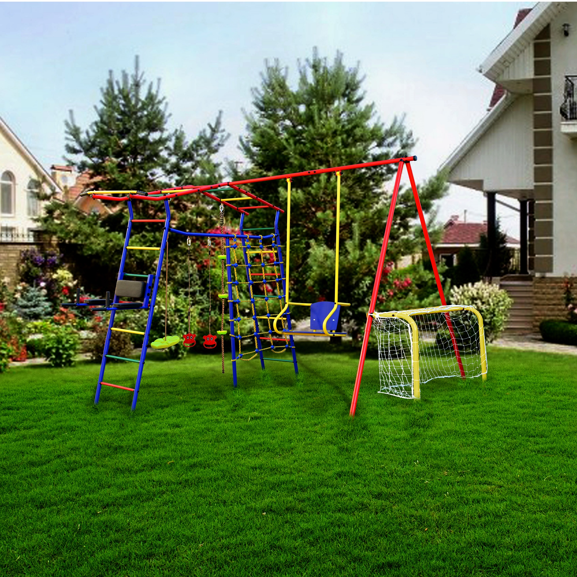 Спортивный комплекс Игромания-7 Атлет дачный КМС-407