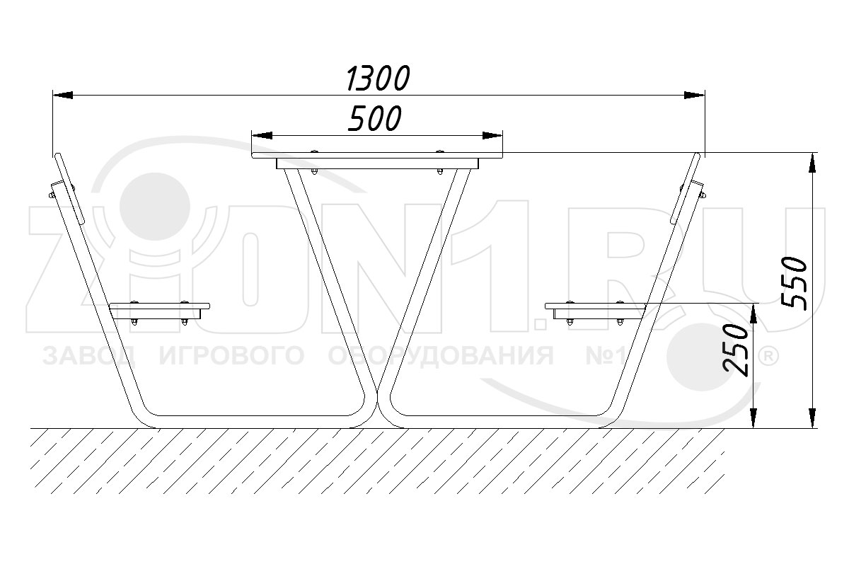 Столик детский ZION Прайм (СП201)