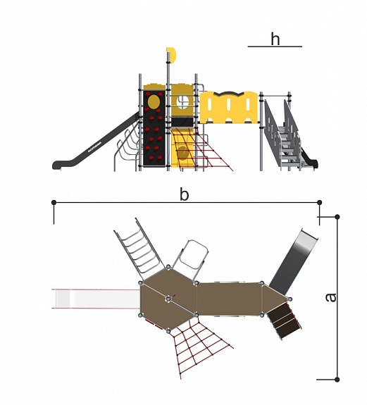 Детская площадка Romana 101.104.00