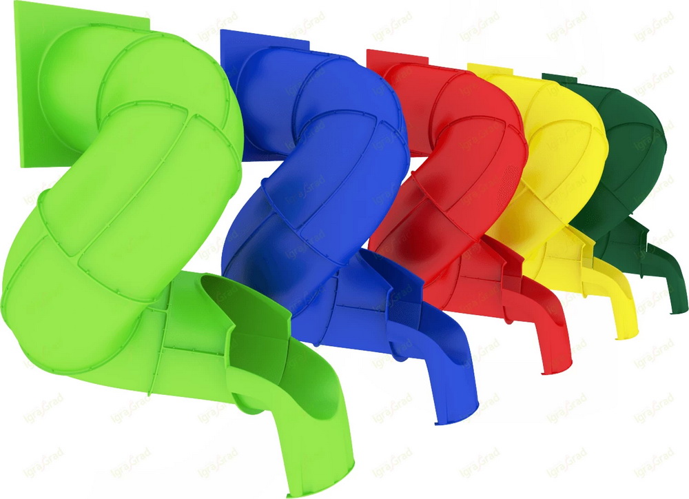 Горка Труба винтовая (H 1.5 м)