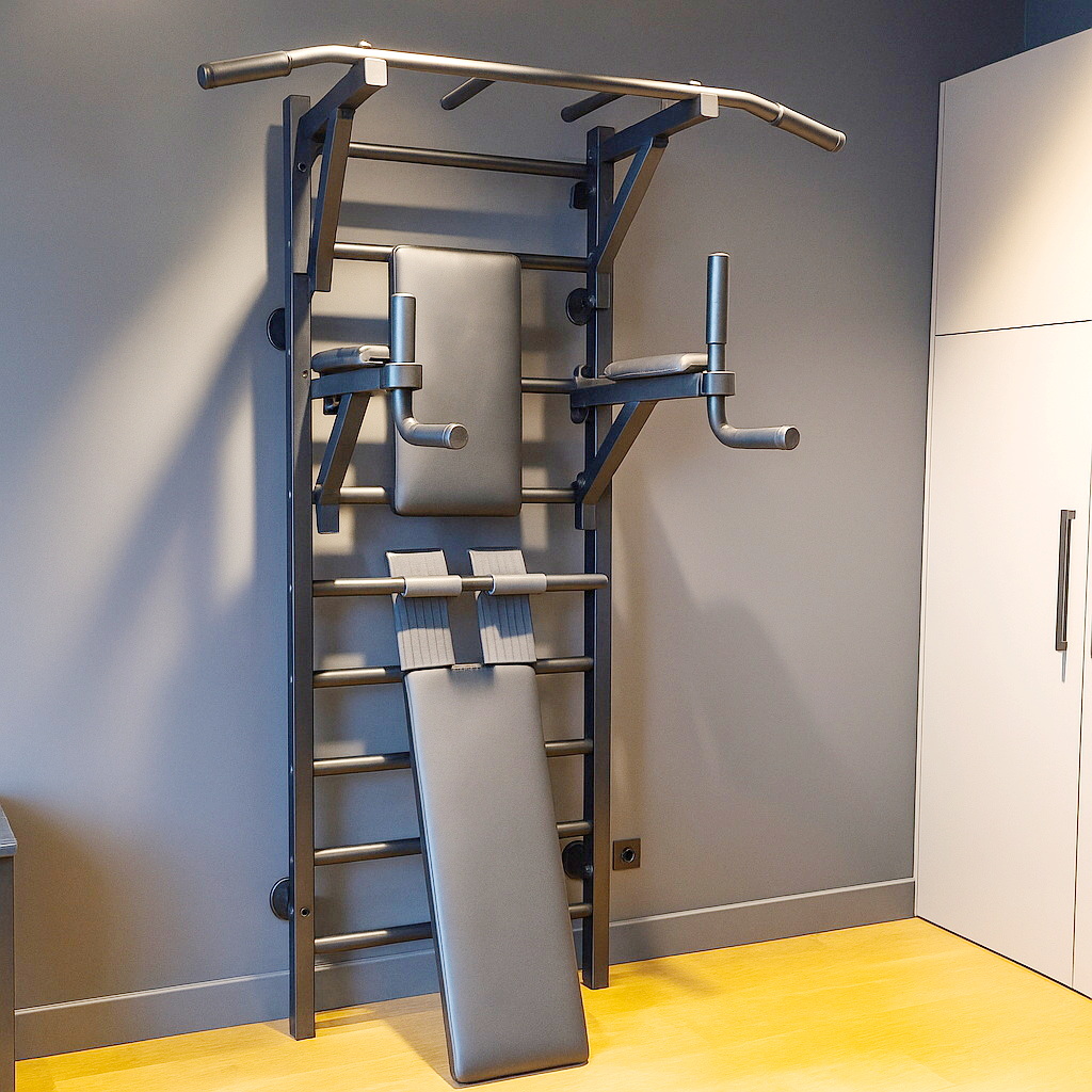 Шведские стенки для дома с креплением к стене