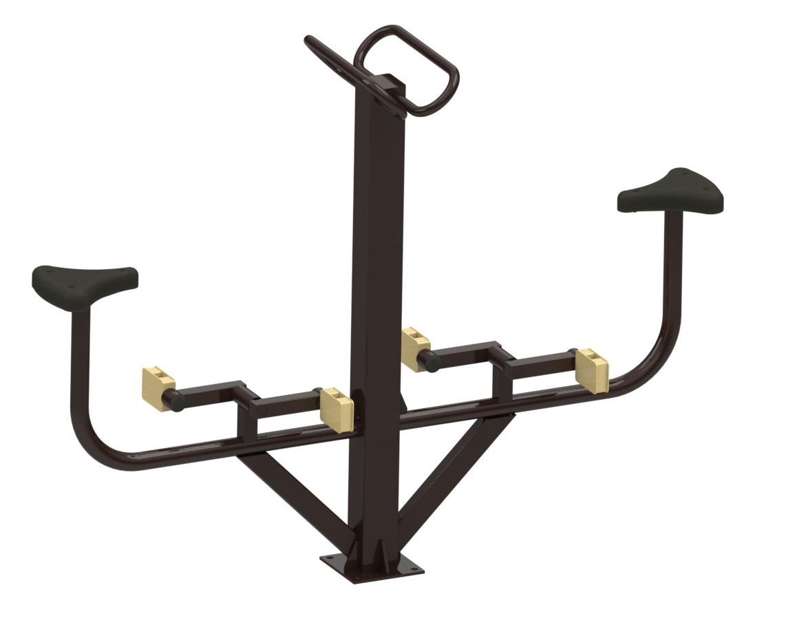 Уличный велотренажер двойной Air Gym YT54