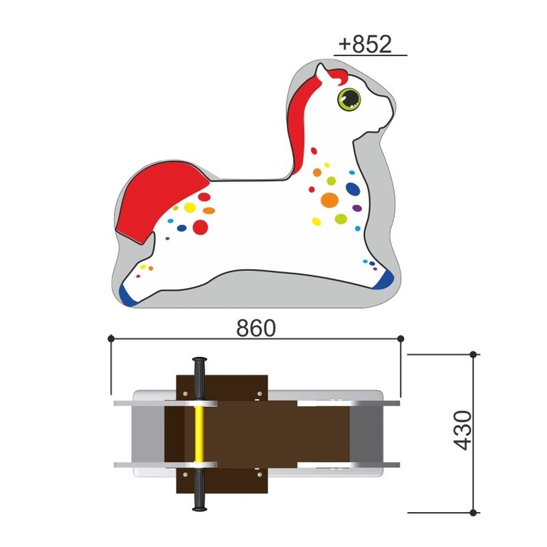Качалка Romana 108.34.00
