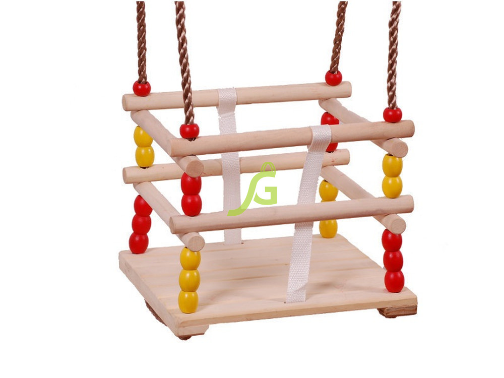 Качели детские кубельковые из дерева IgraGrad