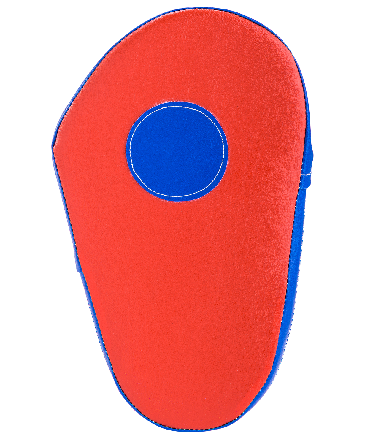 Лапы прямые, кожзам, пара, красный/синий