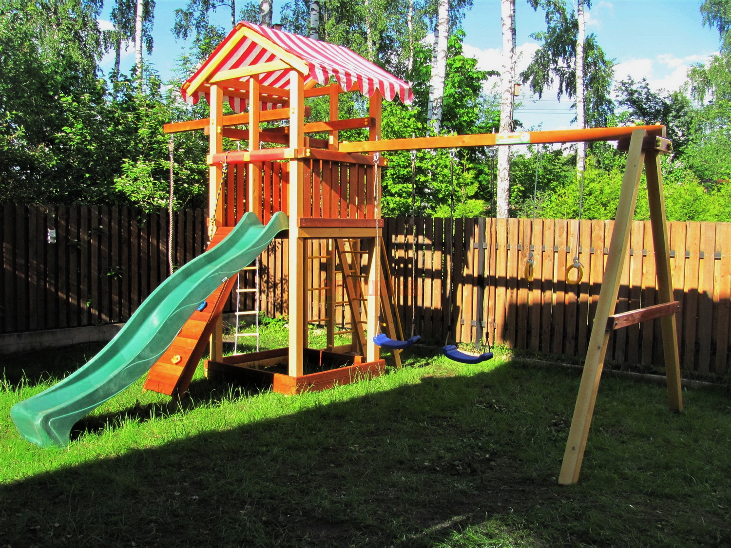 Детская площадка из дерева Савушка "4 сезона" - 3