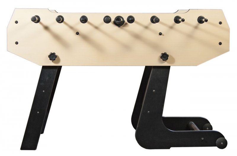 Настольный футбол (кикер) Maccabi 5 ф (140 x 75 x 89 см; светлый, складной)