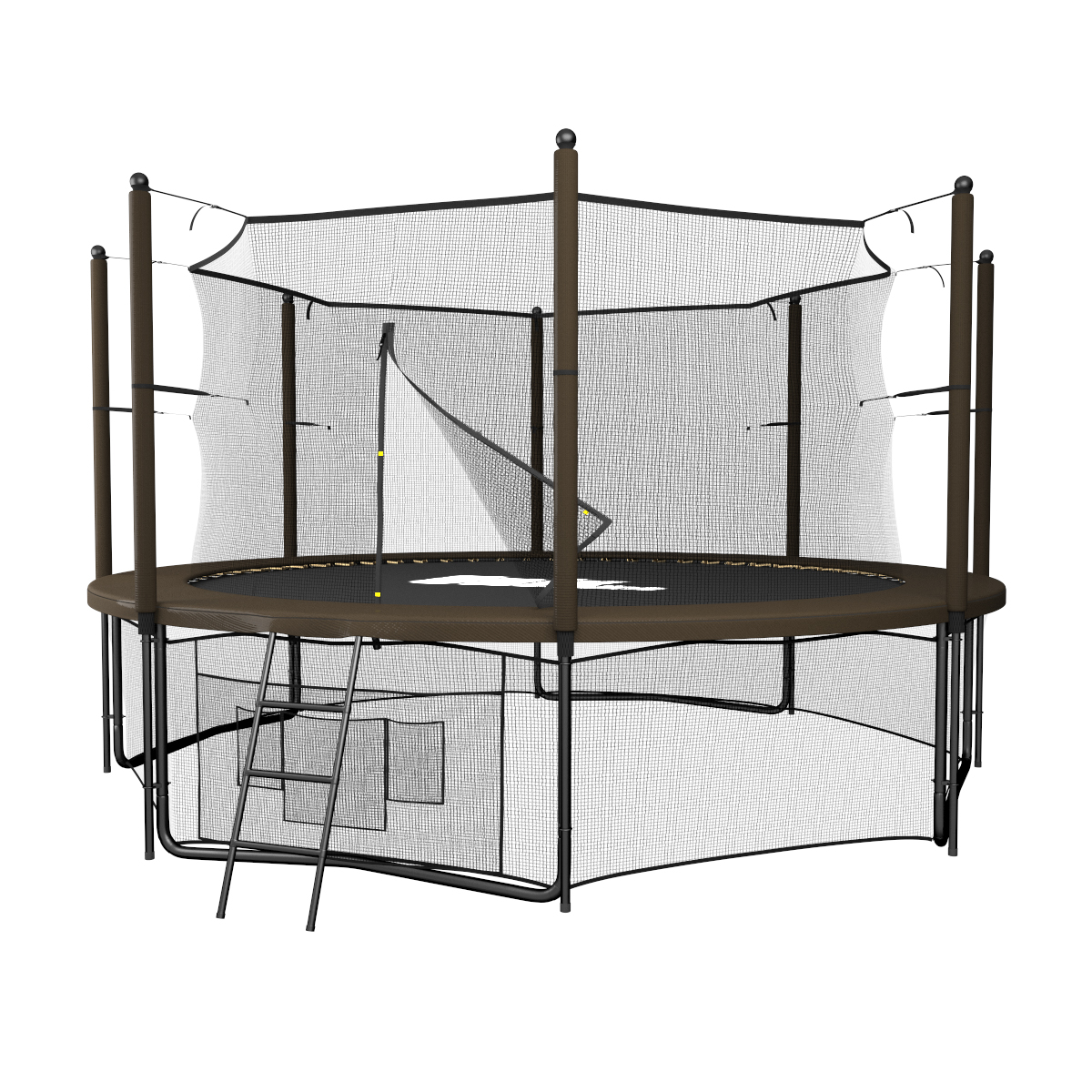 Батут UNIX line 12 ft Black&Brown (inside)