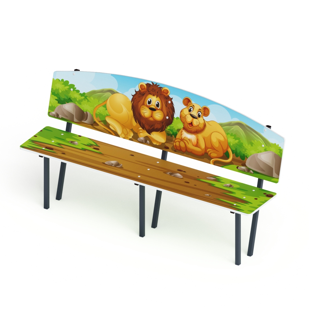 Скамейка САВАННА для детской площадки МФ 41.01.01-01