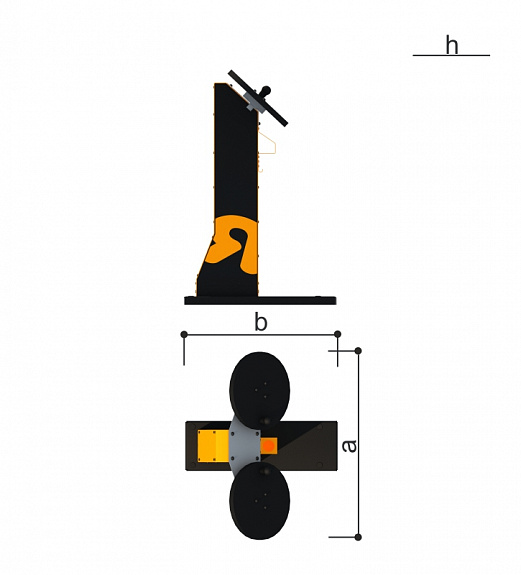 Тренажер уличный ДЛЯ УКРЕПЛЕНИЯ РУК Romana 207.40.10
