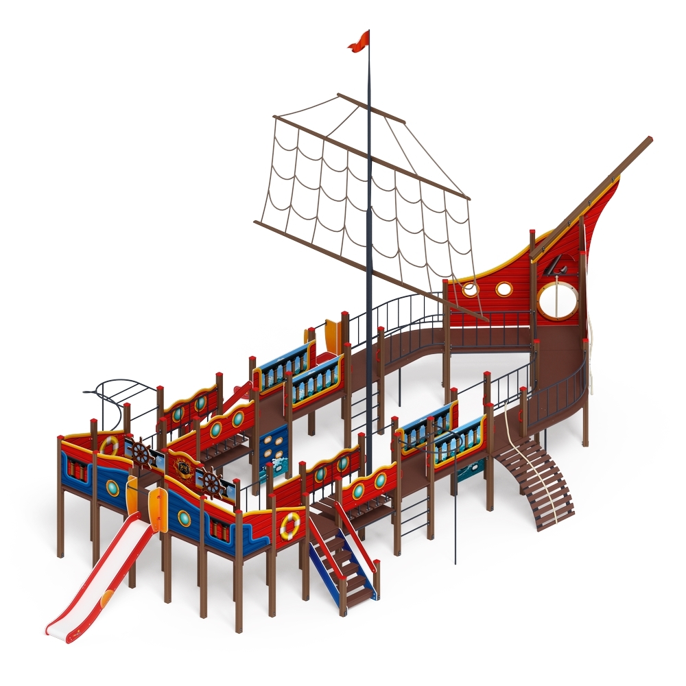 ШХУНА Детский игровой комплекс ДИК 2.03.3.03-02 (Н=1200, Н=1500)