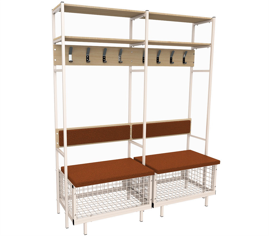 Индивидуальное место хоккеиста двухсекционное