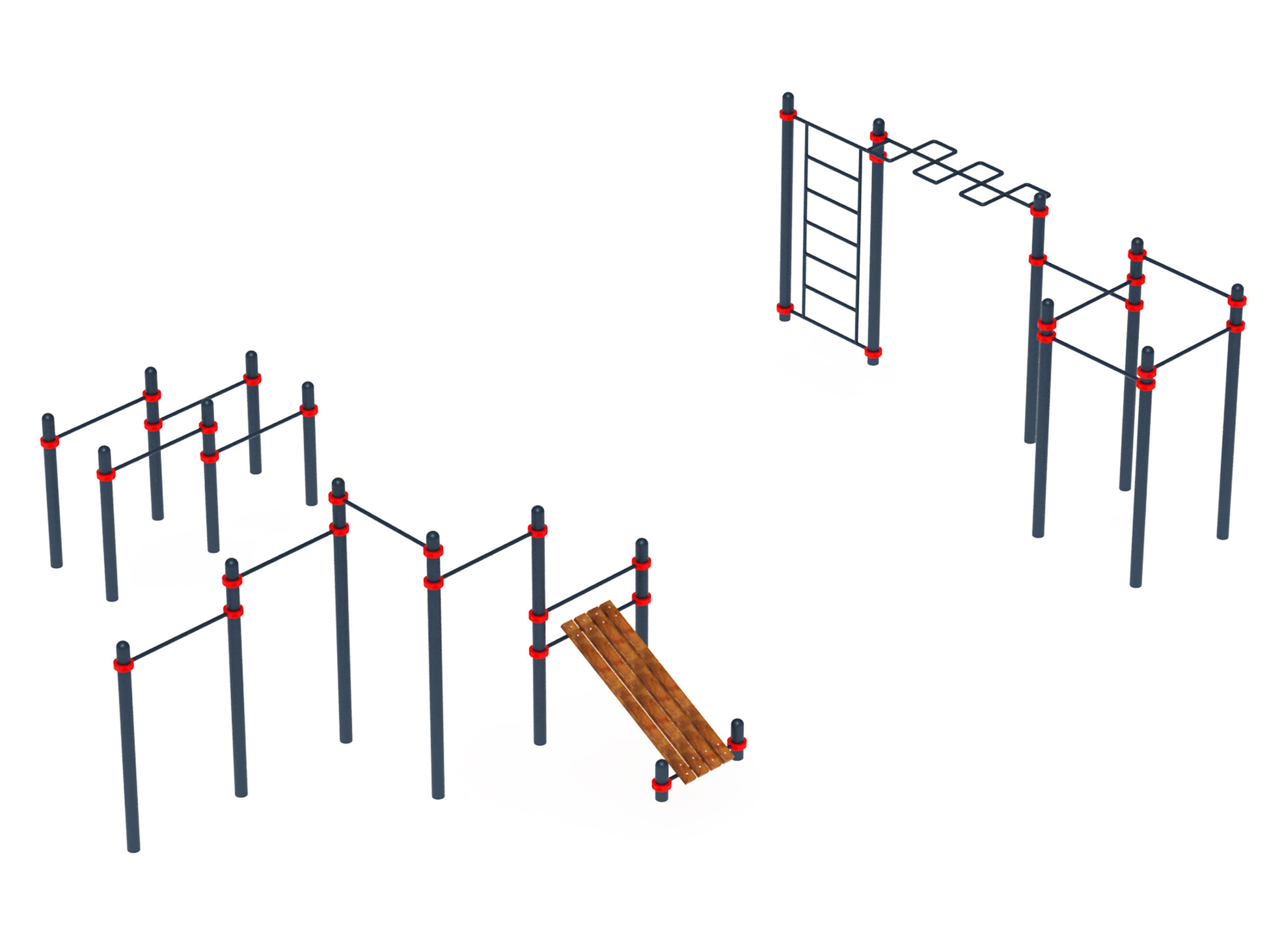 Уличный атлетический комплекс ВОРКАУТ 34 (108)