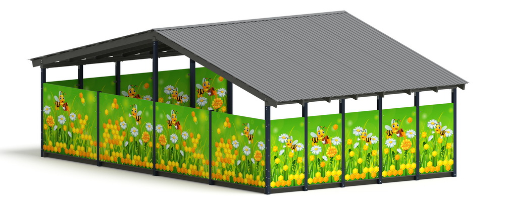Теневой навес (Пчёлка) МФ 70.8.5-05