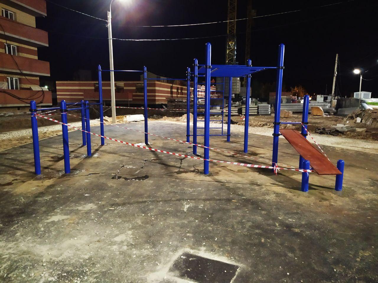 Спортивный комплекс для подготовки к сдаче норм ВФСК СВС-35-М