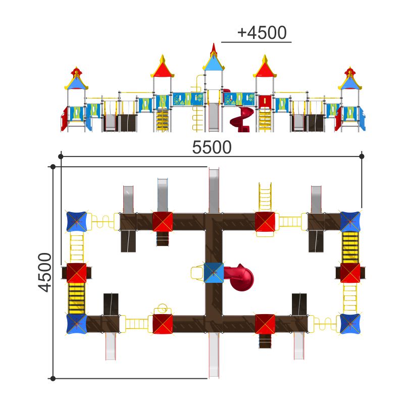 Детская площадка «Romana 101.37.00»