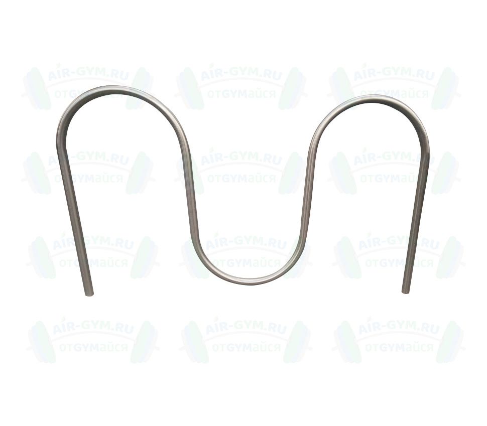 Велопарковка Волна из нержавеющей стали