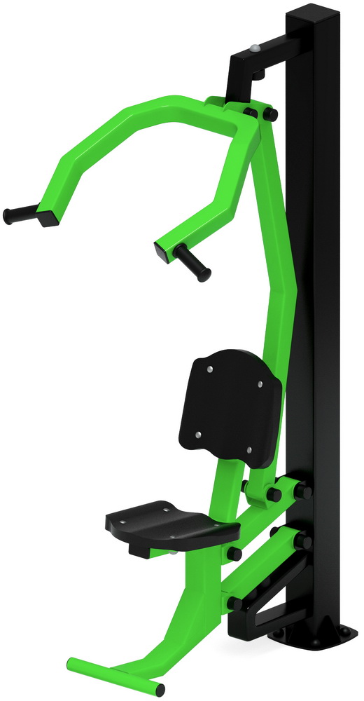 Тренажер уличный ТЯГА ВЕРХНЯЯ (зеленый) СТ 007-12