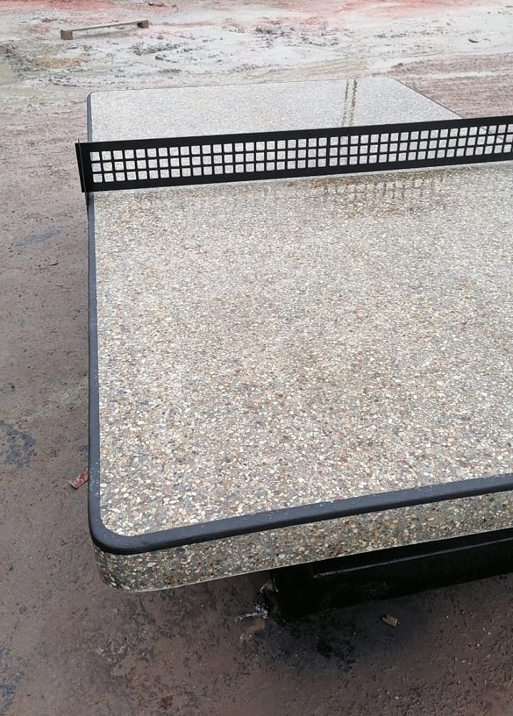 Стол теннисный уличный из бетона