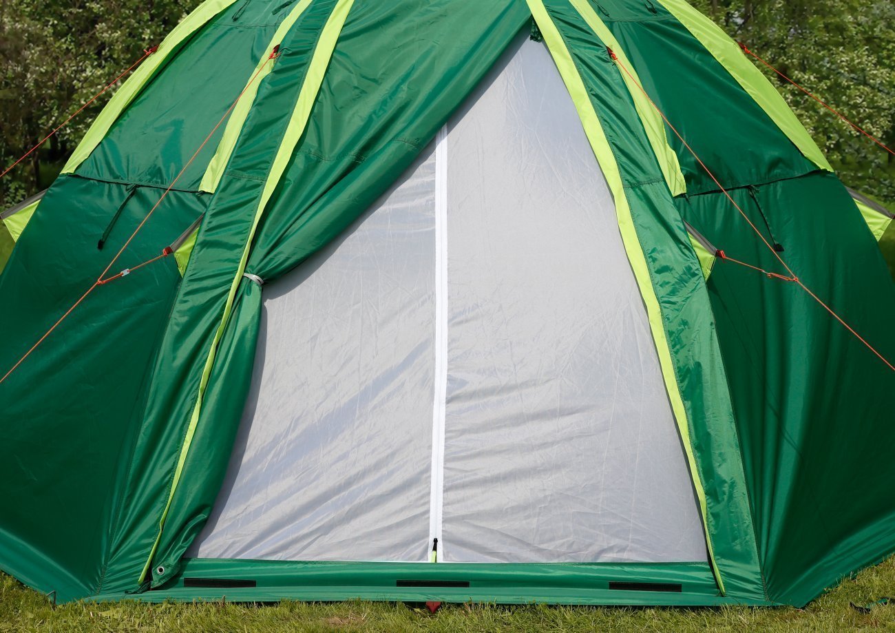 Всесезонная универсальная палатка ЛОТОС 5У (легкий тент; стеклокомпозитный каркас)