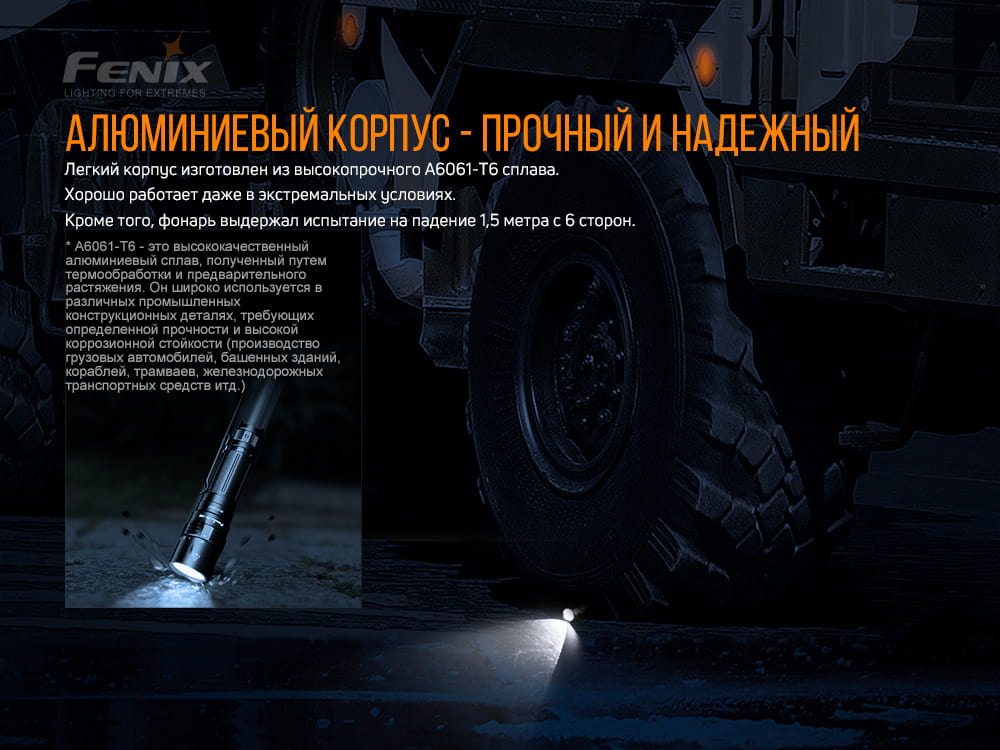 Фонарь Fenix PD40RV2.0