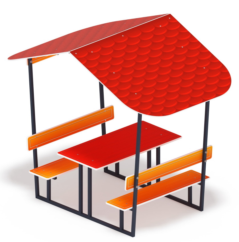 ДЕТСКИЙ столик с навесом МФ 31.01.08-01