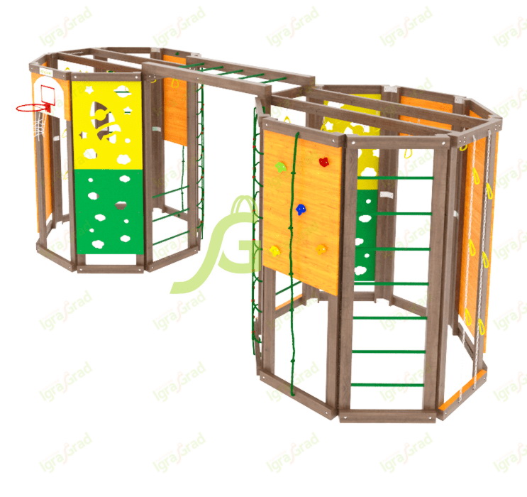 Детский спортивный комплекс WorkOut Double