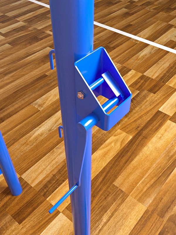 Стойки волейбольные телескопические 03.100