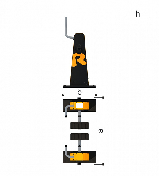 Тренажер уличный ШАГОВЫЙ Romana 207.31.10