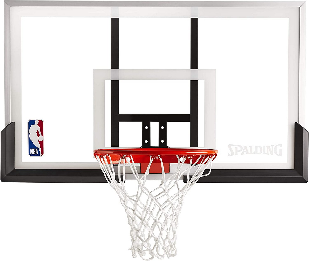 Щит с кольцом Spalding NBA COMBO – 44" POLYCARBONATE (01.20.NBA-44)