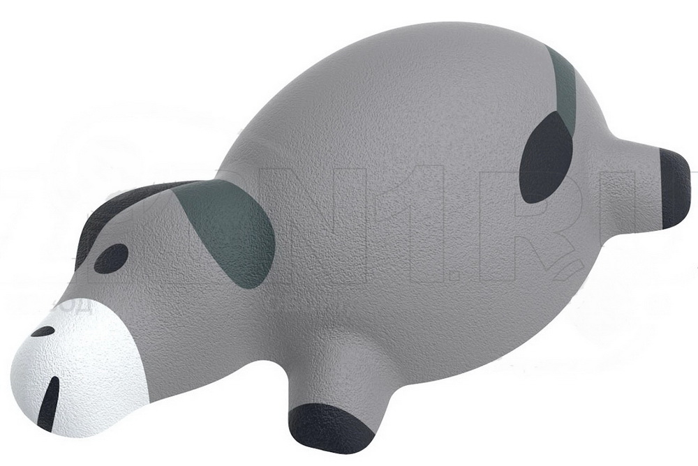 Резиновая фигура ZION Ослик (для парков и детских площадок)