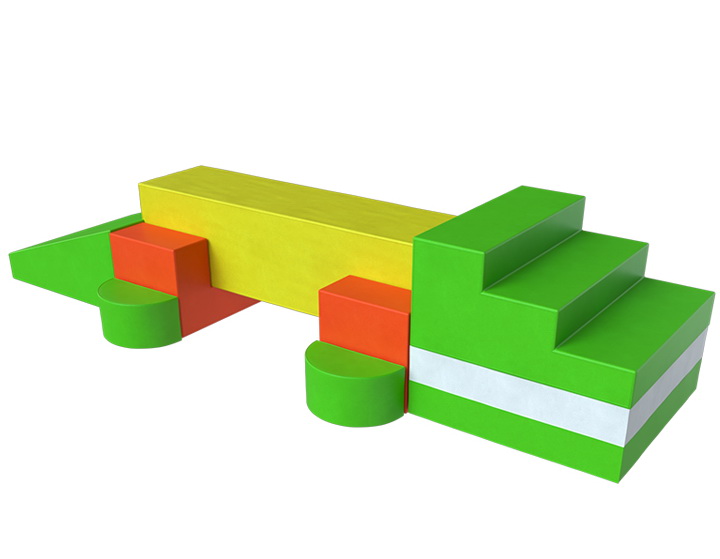 Мягкий игровой комплекс КРОКОДИЛ Romana (ДМФ-МК-11.07.05)