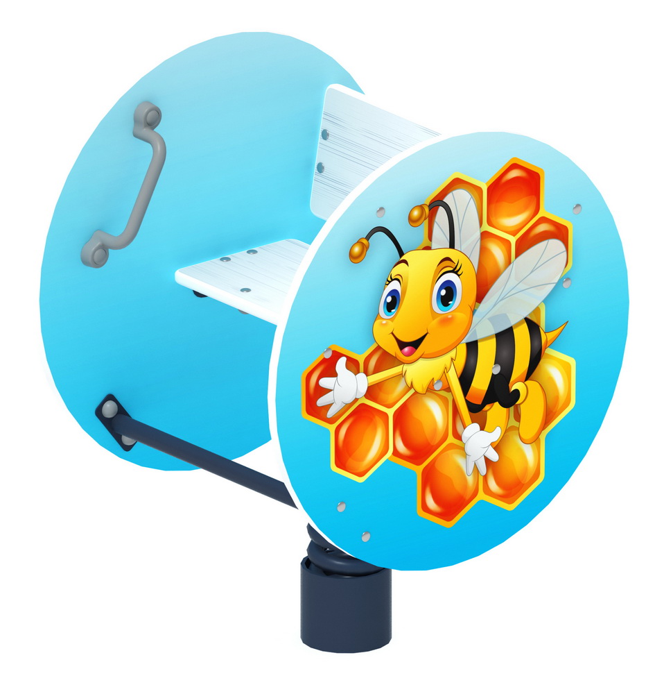 ПЧЕЛКА качалка на пружине ИО 22.01.14