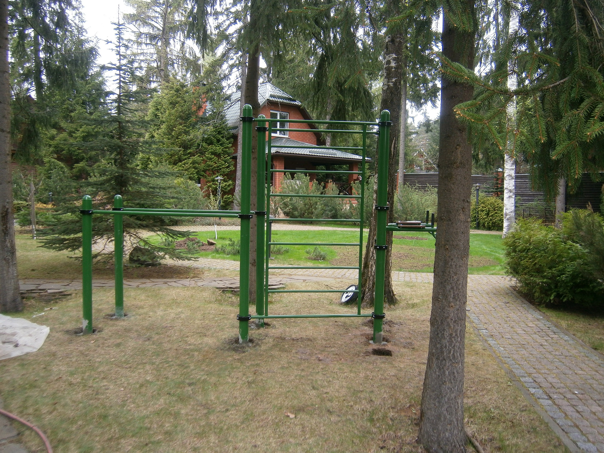 Турник, брусья, вертикальный пресс, шведская стенка СВС-68