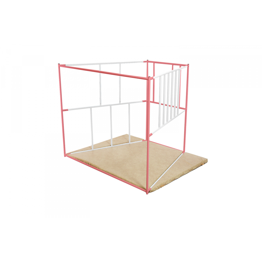 ДСК Ранний старт люкс полная комплектация цветной (Бело-розовый)