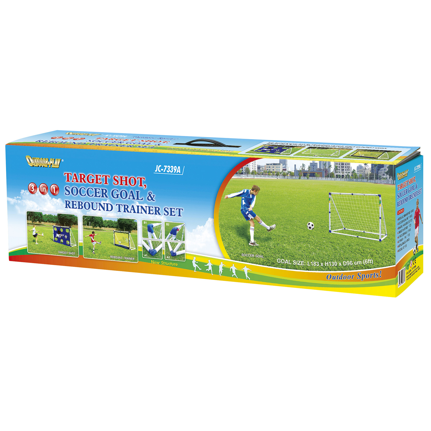 Ворота пластиковые DFC 3 в 1 GOAL7339A