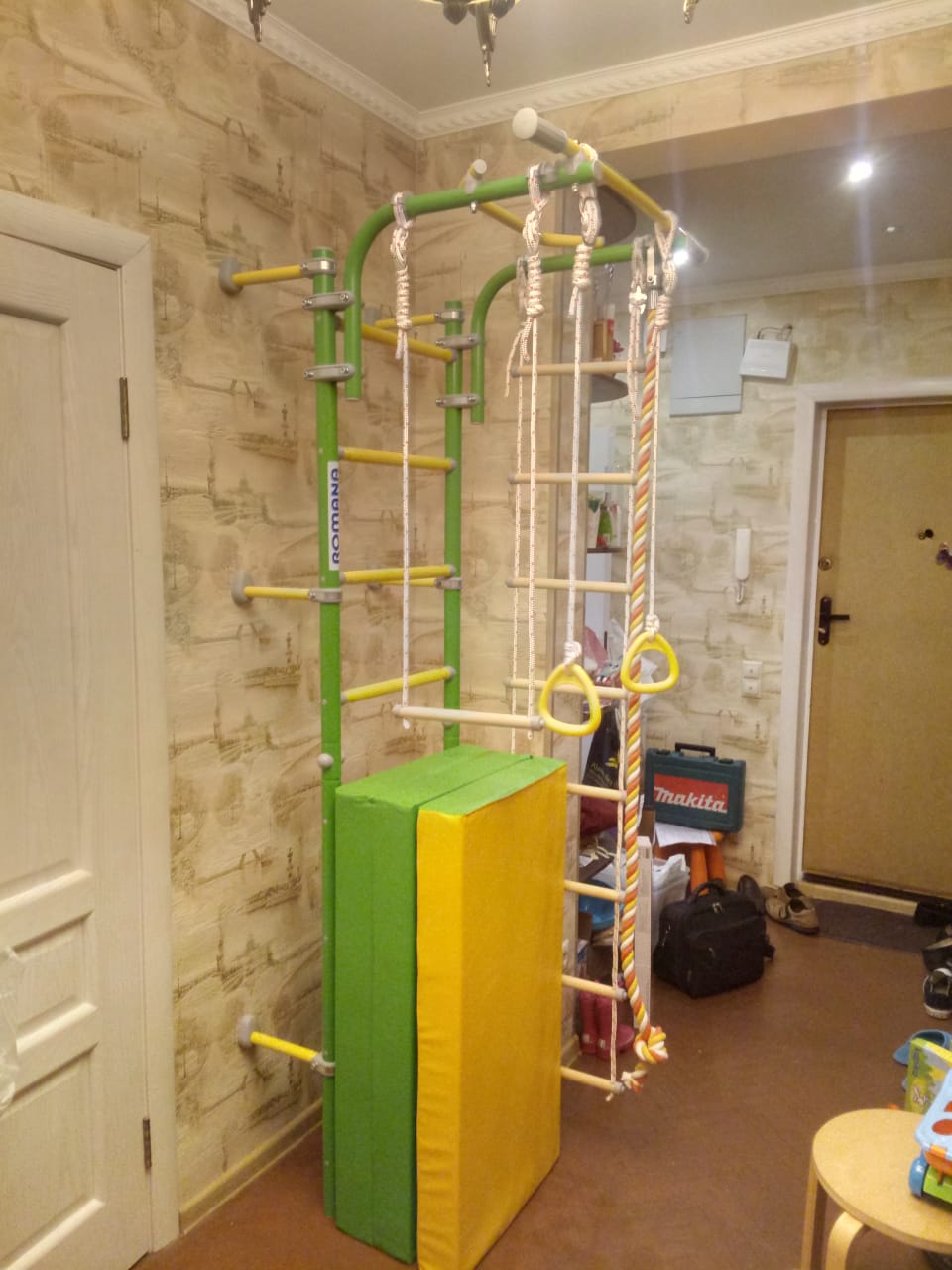 Шведская стенка Next Top ROMANA (01.21.8.06.490.03.00-24) синяя слива