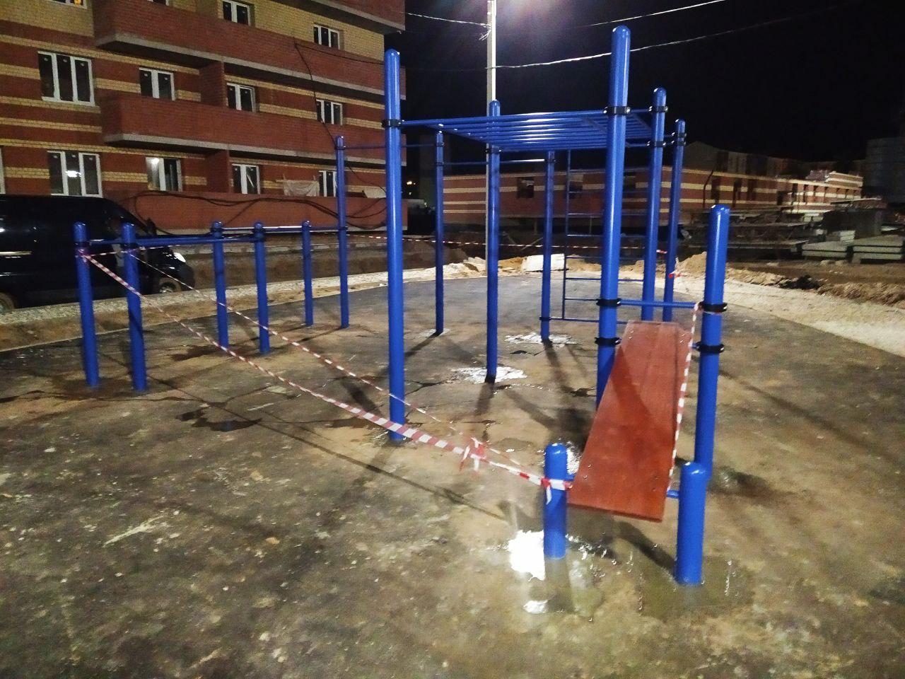 Спортивный комплекс для подготовки к сдаче норм ВФСК СВС-35-М