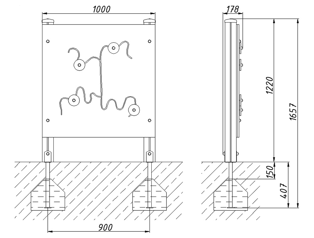 Игровая панель ZION Найди дом