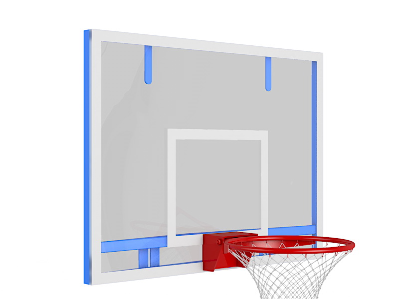 Щит баскетбольный из оргстекла 10 мм для ферм и стоек (размер на выбор)
