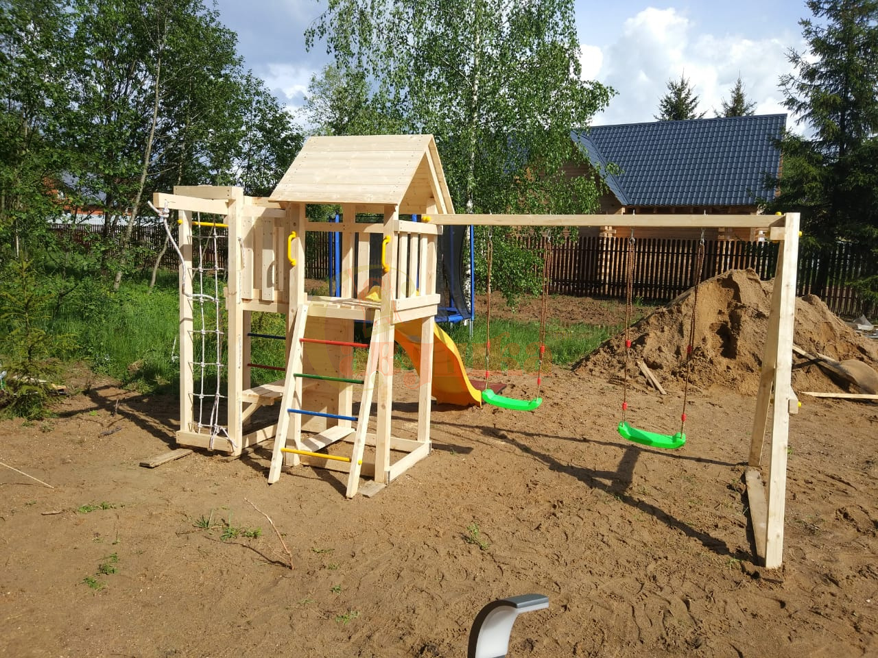 Детская площадка Савушка 4 сезона - Мастер 10
