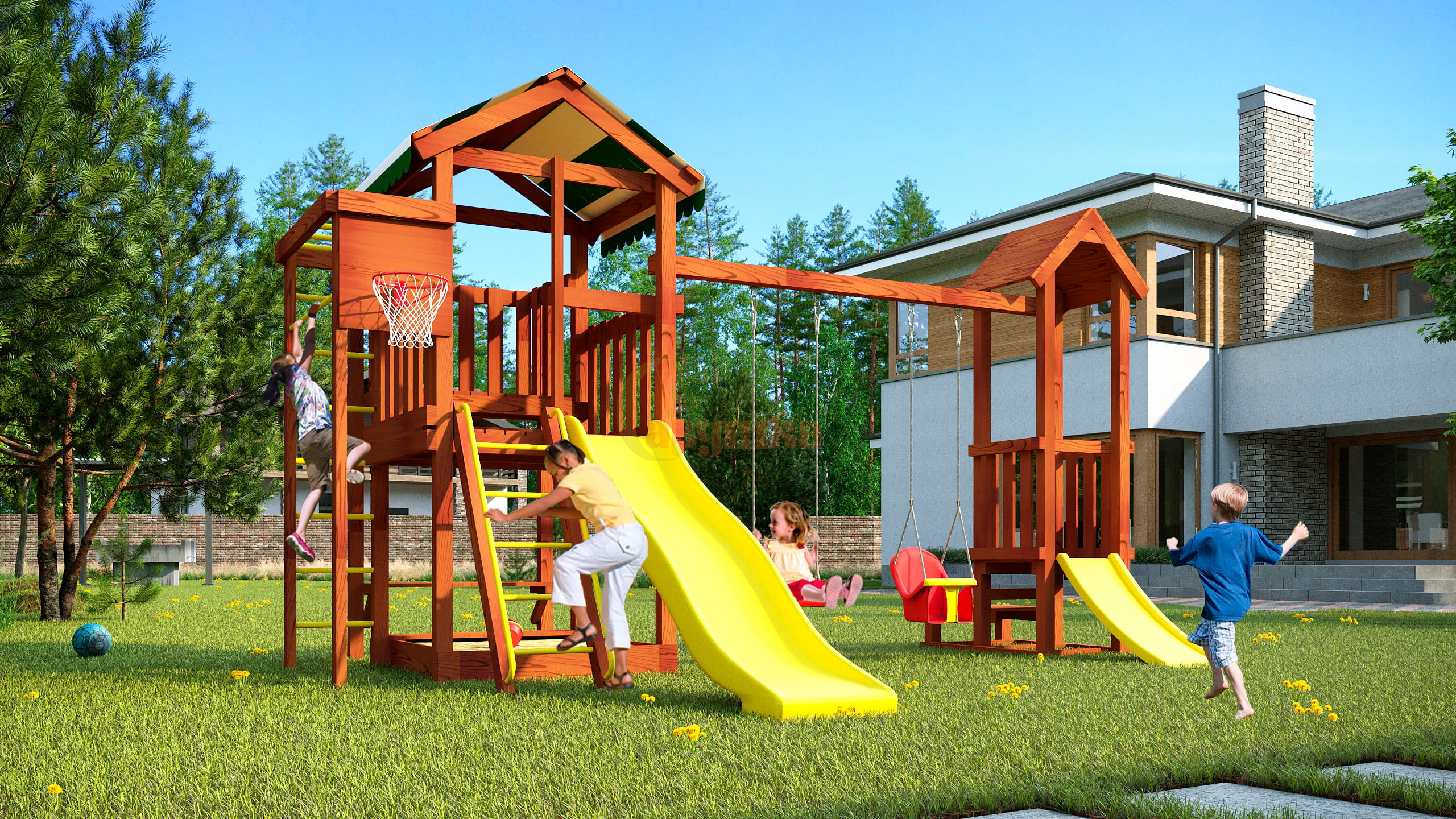 Детская площадка Савушка ХИТ 4