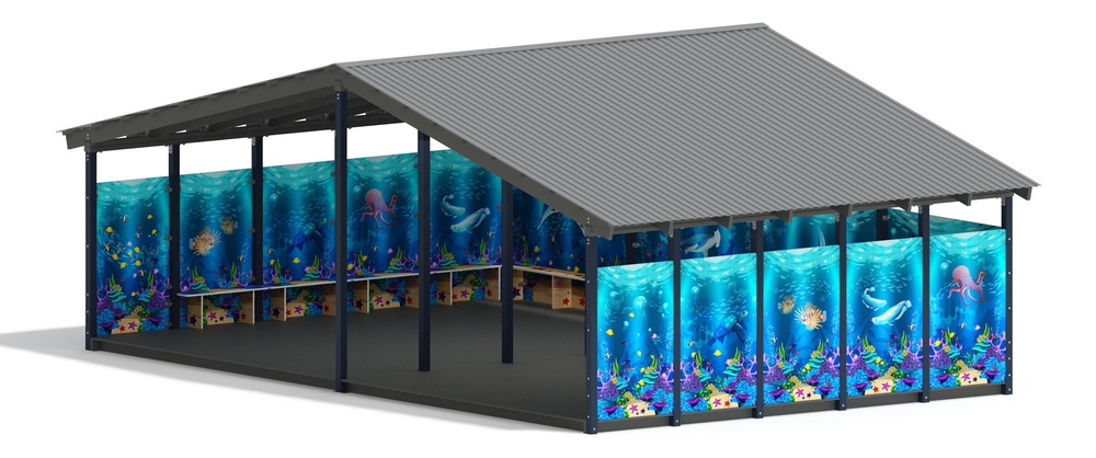 Теневой навес (Морской) МФ 70.8.5-04