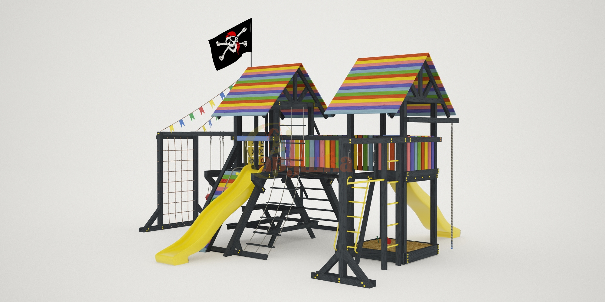 Детская площадка Савушка 1 (Black)