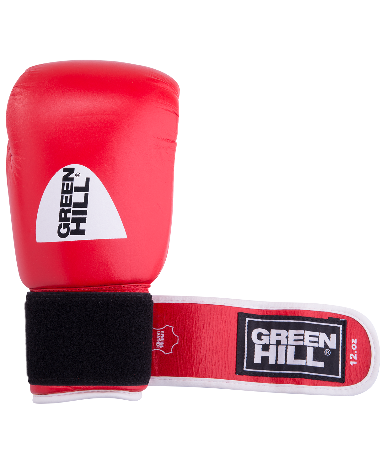 Перчатки боксерские GYM BGG-2018, 8oz, кожа, красные